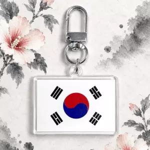 태극기 키링 열쇠고리 백꾸 백참 가방 꾸미기 악세사리 한국 굿즈 기념품 외국인 선물 광복절