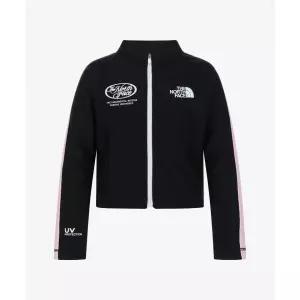 노스페이스 THE NORTH FACE KIDS 걸즈 서프 래쉬가드 집업 NJ5JS30S_BLK