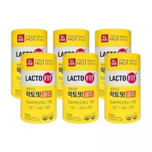[종근당건강] 락토핏 생유산균 골드 5X 2g x 50포  6통 hism