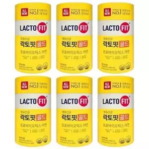 종근당건강 락토핏 생유산균 골드 2g50포6통 hism