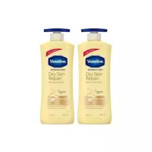 바세린 인텐시브 케어 드라이 스킨 리페어 로션 400ml 2개