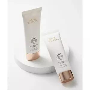 MISSHA [2개] 세이프 블록 RX 브라이트닝 톤업 선크림 SPF50＋/PA＋＋＋＋ 50ml