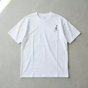노스페이스 MUST IT_ NT7US26J 페이블 포켓 반팔 티 WHITE