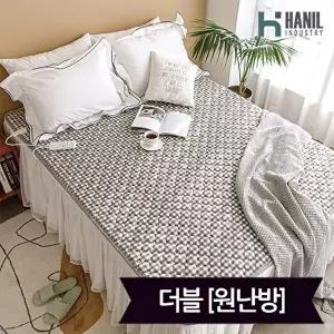 [일월]E한일 코지체크 AI탄소 카본 온열매트 더블