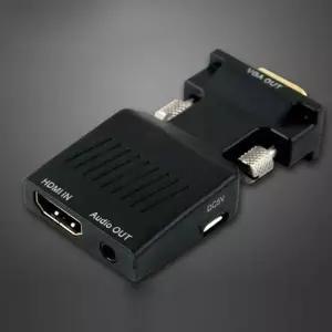 HDMI 컨버터 to VGA 오디오 지원 젠더