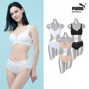 [백화점상품] 푸마 [푸마] 노와이어 쿨드라이 브라팬티 2종세트 택일 XIFO21-XIFO22