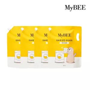 초핫딜 마이비 피부에순한 유아세제 리필(2.1L) 4팩 베이비코튼