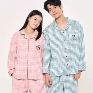 [스타필드 코엑스] 공용 면 트윌 9부 파자마 세트_ 보드 스누피 ANJS26W92