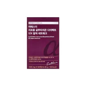 여에스더 리포좀 글루타치온 다이렉트 12X 알파 네트워크 445mg 30매/mj