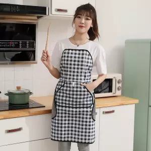 원피스형 앞치마 끈없는 자동 군사 미끄럼틀 장식 작업복 포켓 조끼 유니폼 베스트