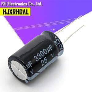5PCS 25v3300uf 3300uf25v 16x25 25v 전기 전해 콘덴서