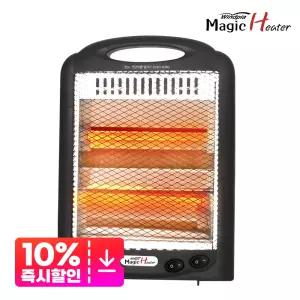미니 전기난로 전기히터 접이식 WINDPIA-600HS 블랙