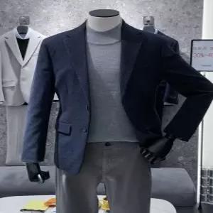 트루젠 남성 네이비 스판 비지니스캐주얼 남자 콤비 자켓1427793
