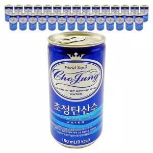 일화 초정탄산수 플레인 190ml x  30캔