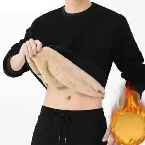 기모 무지 맨투맨 라운드티 융털 안감 따뜻한 겨울 긴팔티 데일리룩