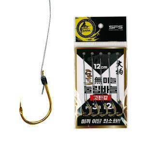 [SAPA]싸파 도도 무미늘 대물 눌림바늘 12호 SDD-PH12G