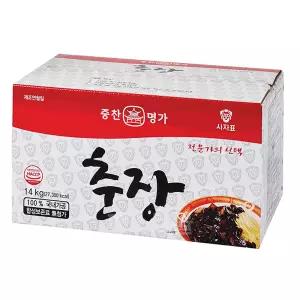 중찬명가 사자표 춘장 14kg
