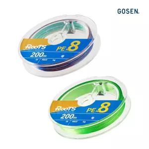 고센 루츠 PE 8합사 200m 에깅 무늬오징어 한치