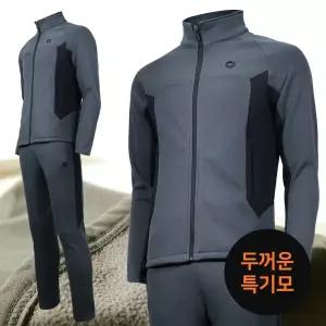 (( 두꺼운 기모세트 )) 휄라인s세트 등산복 등산바지 작업복 운동복 체육복