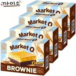 마켓오 크림치즈 브라우니 (12봉입) 240g x4