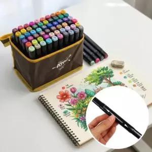 트윈마카펜 디자인 화방용품 캘리그라피 색칠공부 드로잉 취미