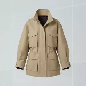 THEATG 26FW 퍼널넥 하프 트렌치