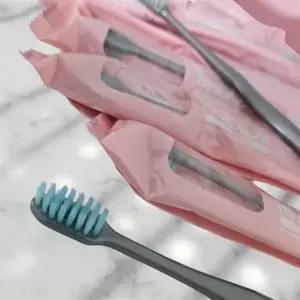 치약 묻은 칫솔 일회용 코팅 여행용 휴대용 퀵 클린 양치질 30개입