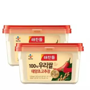 해찬들 태양초 고추장 1.8kg x 2개입 대용량 코스트코