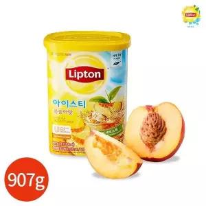 CL 립톤 복숭아 아이스티 907g x 1개