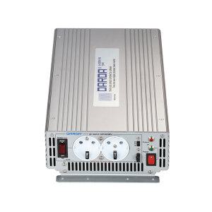 국산 다르다 KC인증 순수정현파 인버터 입력 DC12V to 출력 AC220V 최대 1500W 모델번호 DK1215A Pure Sine wave Inveter 소형 전동기 LED전구 등 많은 반도체 칩이 내장된 정밀회로 전자 전기기기 구동에 적합
