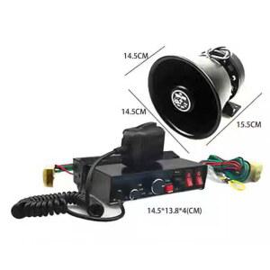 렉카사이렌 미니큐브 경고 12V 사이렌 스피커 200W 긴급 호스트 자동차 24V