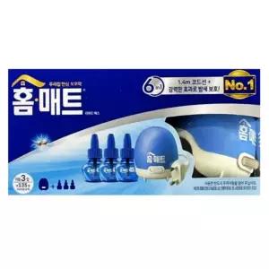 헨켈 홈매트 훈증기1개+리필3개 풀세트 총135일용
