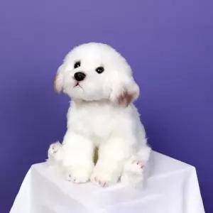 수앤서A1 봉제인형 리얼 강아지 인형 말티즈 petdoll 진짜같은강아지인형 동물인형 생활
