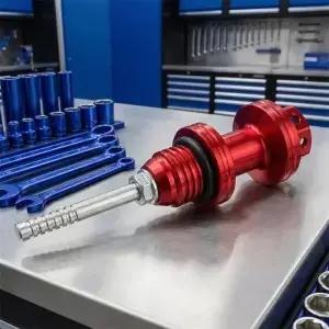 정확한 모니과 간편한 유지보수를 위한 필터가 있는 오토바이 딥스틱 CNC 엔진 레벨 게
