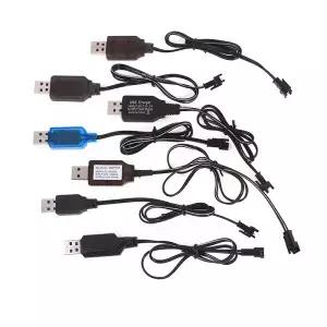 3.69.6V 250mA NiMh/NiCd 배터리 USB 충전기 케이블 SM 2P 정방향 플러그 원격 제어 자동차 전기