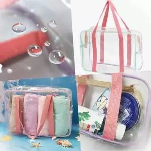 PVC 비치 가방 L 투명숄더백 투명백 투명에코백 투명가 투명가방 투명백 pvc비치백 비치가방