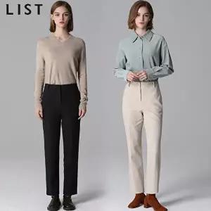[리스트][리스트(LIST)] 탄탄한 포멀 슬림 팬츠 (택가격:178000원)