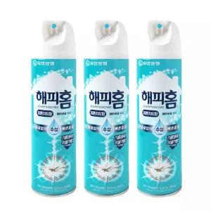 해피룸066 모기제거 수성 에어로솔 피톤치드향 3개
