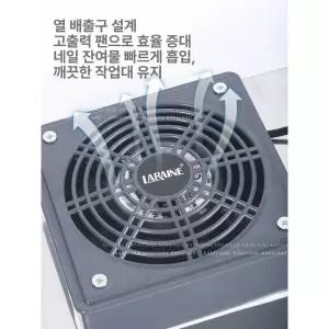네일 흡진기 매립형 분진 흡입기 무소음 필터 진공