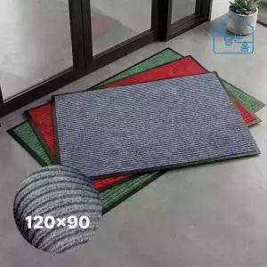 빛담은홈 코지 현관매트 120x90 그레이/학교 업소용 회사 로비 사무실 마트 현관 출입구 발매트