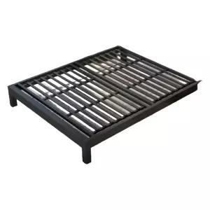 깔판 1000mmx1900mm 데일리 더블 침대틀 공주풍 1500X2000 조립식 블랙