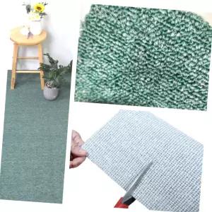 매직크린 방염 루프롤카페트 120x100cm 진그린 인테리어용 심플