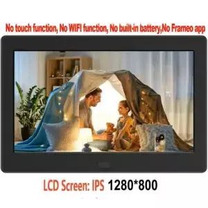 10 디지털 그림 사진 프레임 IPS 전체보기 화면 앨범 1280*800 시계 달력 비디오 플레이어 원격 제어