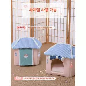 고양이 추위 동굴 쟈레 새끼 꿀벌로봇 기와집 소형견용