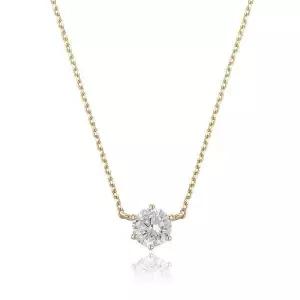 [롯데백화점]로이드 [GB] 베이직 브릴리언트 스톤 14K GOLD 목걸이 LNN22008G