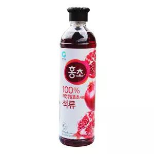 대상 청정원 홍초 석류 900mlX12개입 BOX