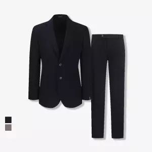 [파렌하이트] 크레이프 조직 셋업 정장 세트 (FJEAH4331_FJFAH4231)