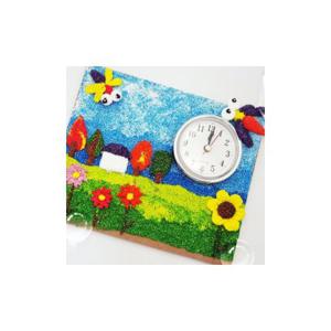 DIY클레이 가을풍경 입체시계 -5인세트 점토놀이