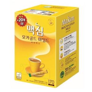 쿨샵 맥심 모카골드 마일드 커피믹스 12g 150T 일회용커피