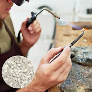 은납땜 와이어 시트 고온 중온 저온용 보석 제작 반지 팔찌 수리 DIY 용접 키트